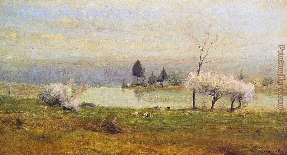 George Inness Pond at Milton on the Hudson